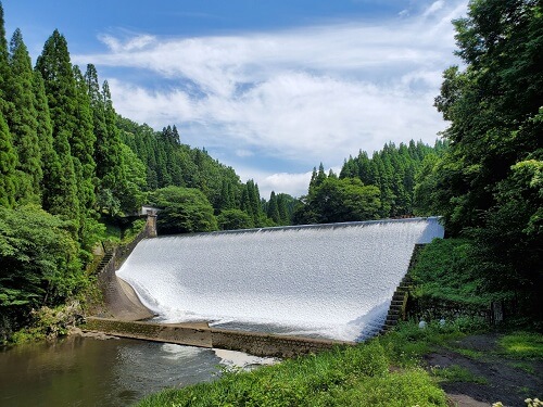 九州エリア_白水ダム