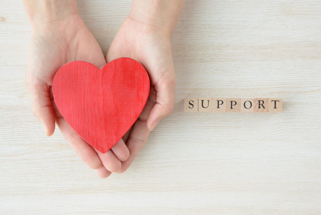 ハートsupport