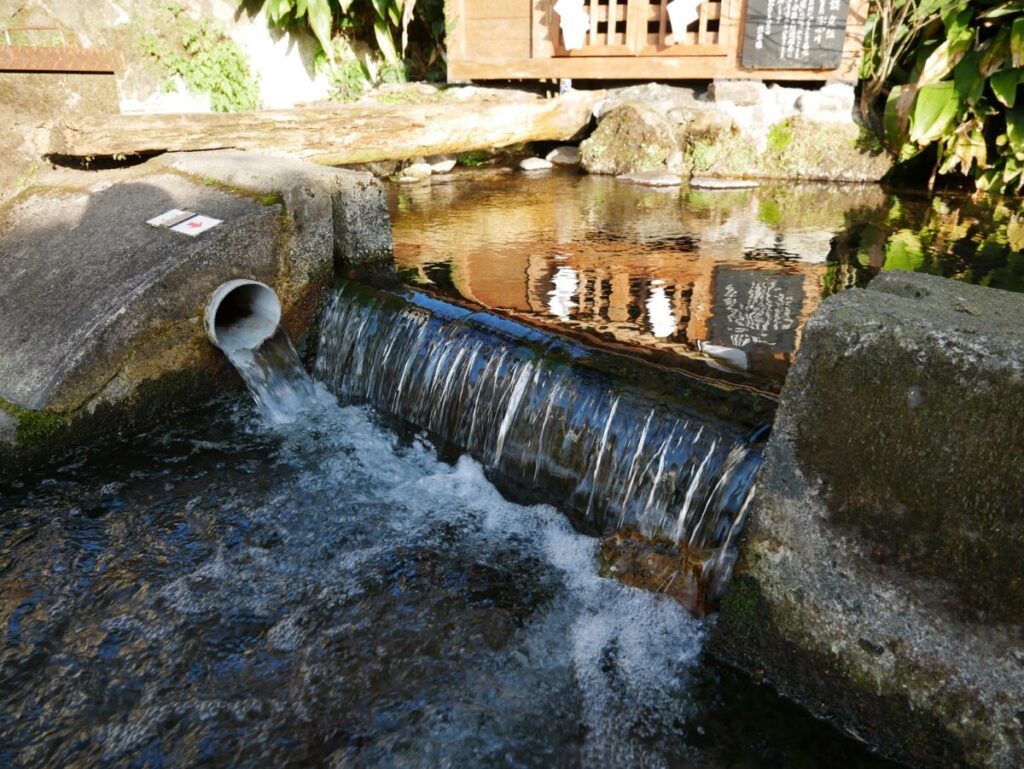 透明度の高い水源