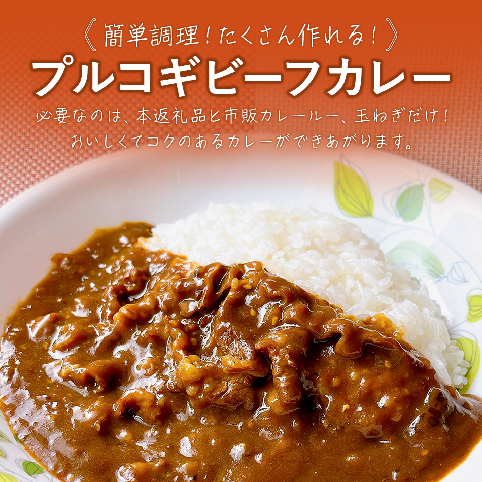 絶品プルコギカレー